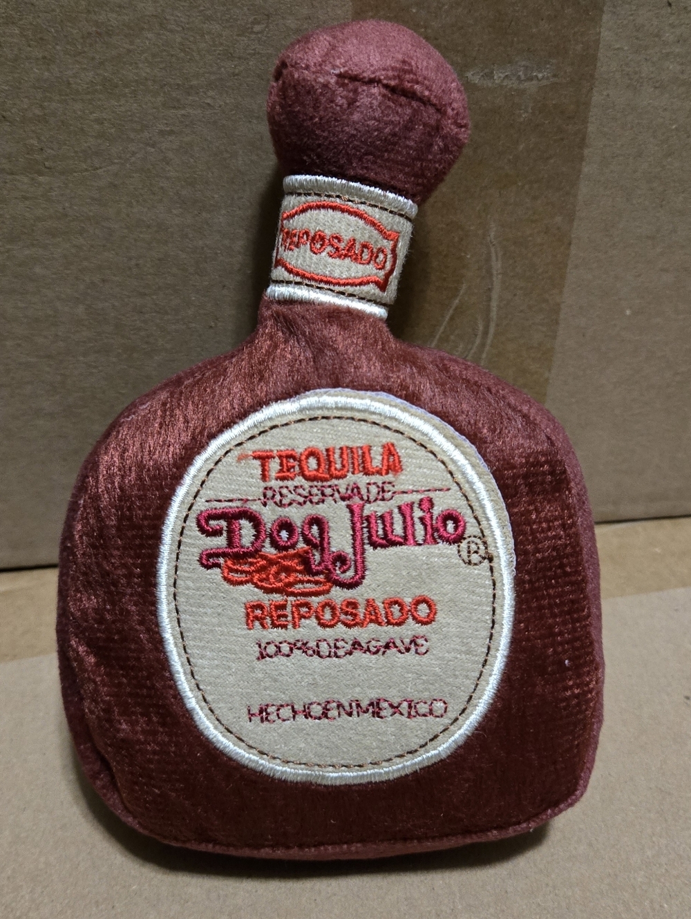 Dog Julio Reposado Plush - DOG SQUEAK TOY